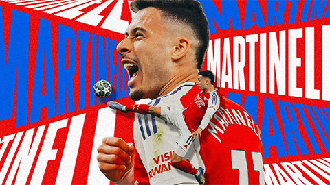 Bán hay giữ Martinelli, vấn đề hóc búa cho Arteta Bán hay giữ Martinelli, vấn đề hóc búa cho Arteta