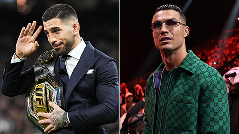 Ronaldo khẩu chiến với nhà vô địch UFC Topuria, fan chờ màn solo trên võ đài Ronaldo khẩu chiến với nhà vô địch UFC Topuria, fan chờ màn solo trên võ đài