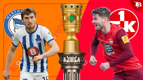 02h45 ngày 1/2: Hertha vs Kaiserslautern 02h45 ngày 1/2: Hertha vs Kaiserslautern