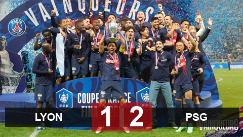 PSG giành cú đúp vô địch tại Pháp PSG giành cú đúp vô địch tại Pháp
