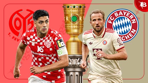 02h45 ngày 31/10: Mainz vs Bayern Munich 02h45 ngày 31/10: Mainz vs Bayern Munich