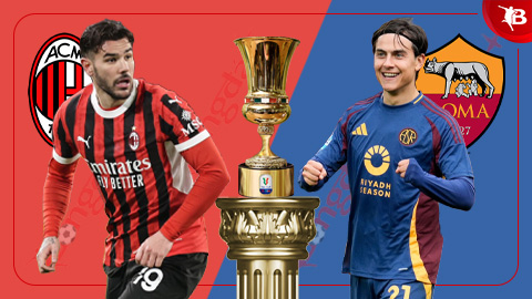  03h00 ngày 6/2: Milan vs Roma