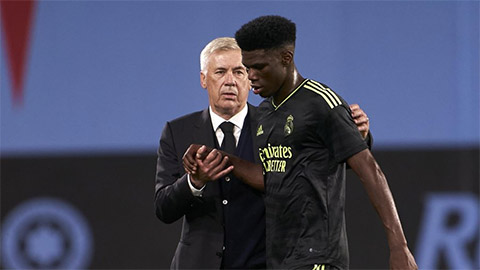  Ancelotti: 'Tôi chưa quyết định Tchouameni đá vị trí nào ở derby Madrid'