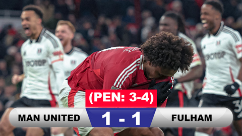 Thua đau Fulham ở luân lưu, MU thành cựu vương ở FA Cup Thua đau Fulham ở luân lưu, MU thành cựu vương ở FA Cup
