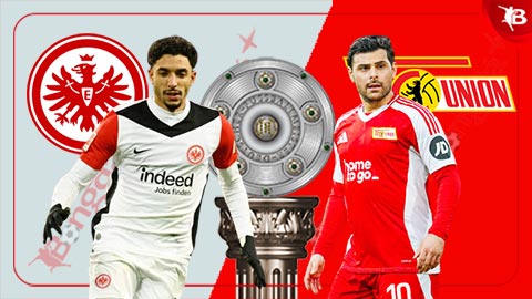 21h30 ngày 9/3: Frankfurt vs Union Berlin 21h30 ngày 9/3: Frankfurt vs Union Berlin