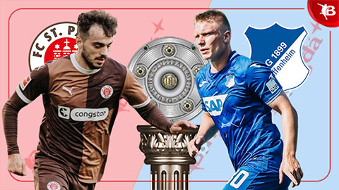 02h30 ngày 15/3: St.Pauli vs Hoffenheim 02h30 ngày 15/3: St.Pauli vs Hoffenheim