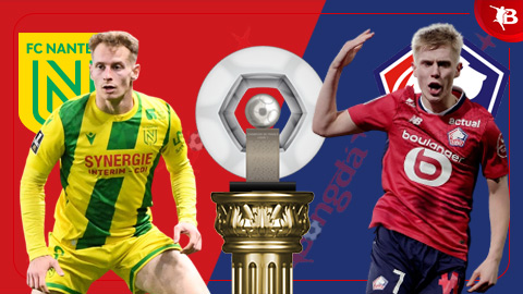 23h00 ngày 15/3: Nantes vs Lille 23h00 ngày 15/3: Nantes vs Lille