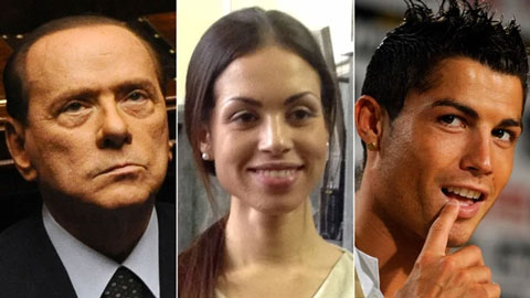 Cristiano Ronaldo lên giường với bồ của Berlusconi? Cristiano Ronaldo lên giường với bồ của Berlusconi?