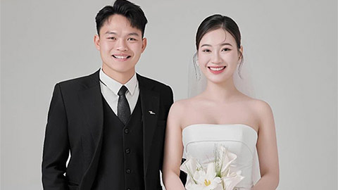 Hậu vệ U22 Việt Nam cưới cô giáo xinh như hoa khôi Hậu vệ U22 Việt Nam cưới cô giáo xinh như hoa khôi