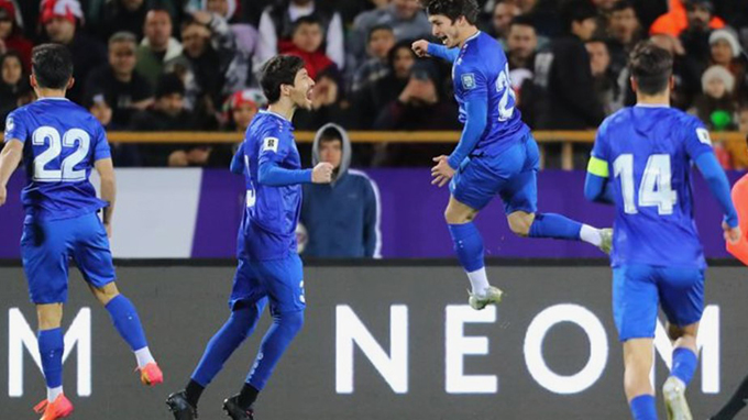 Uzbekistan có cơ hội lớn để dự World Cup 2026