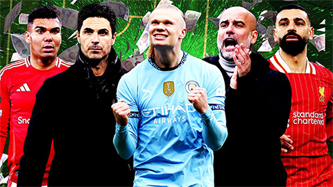 Thu nhập khủng tại Premier League: Hai 'bom xịt' MU và một HLV bất ngờ trong Top 3 Thu nhập khủng tại Premier League: Hai 'bom xịt' MU và một HLV bất ngờ trong Top 3