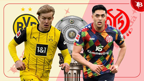 22h30 ngày 30/3: Dortmund vs Mainz 22h30 ngày 30/3: Dortmund vs Mainz