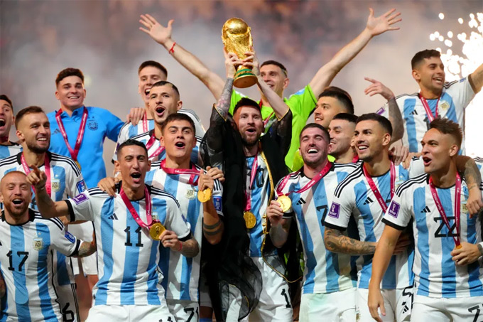 Argentina đang là ĐKVĐ World Cup