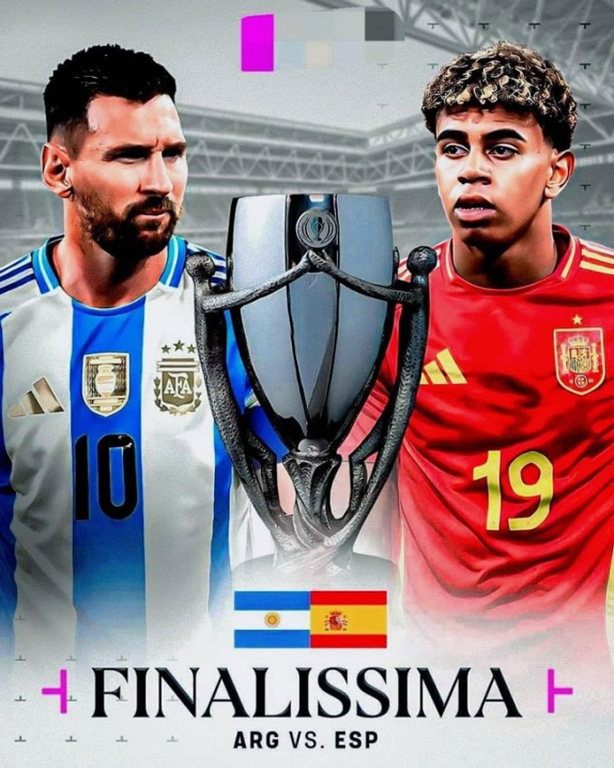 Messi sẽ có lần đầu tiên đối đầu với Yamal ở cấp độ ĐTQG