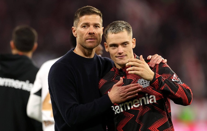 Xabi Alonso không dễ tái ngộ cậu học trò Florian Wirtz