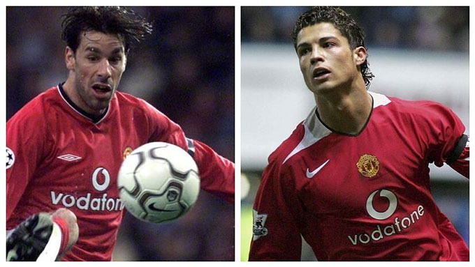 Van Nistelrooy từng đánh nhau với Ronaldo