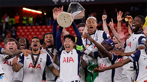 Tottenham không được nhận đủ huy chương Europa League Tottenham không được nhận đủ huy chương Europa League