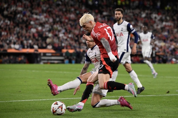 Ở mùa này, phong độ của Garnacho không thực sự tốt