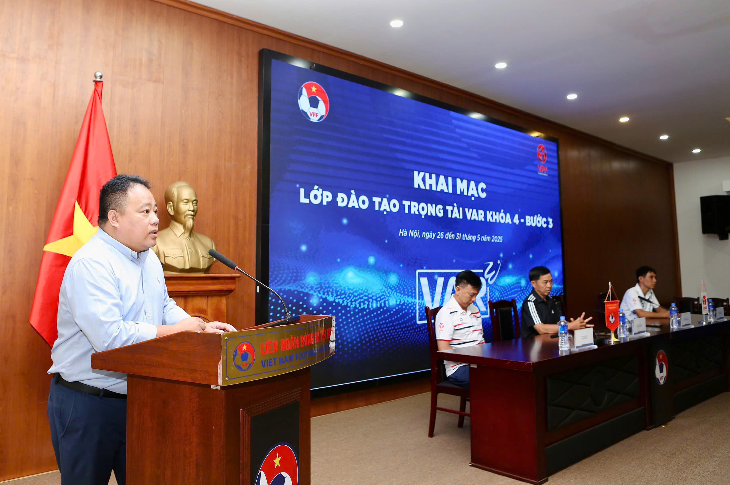 Ông Nguyễn Minh Ngọc – TGĐ Công ty VPF phát biểu tại lễ khai mạc