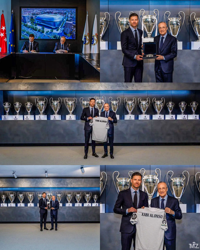 Alonso chính thức ký hợp đồng với Real Madrid