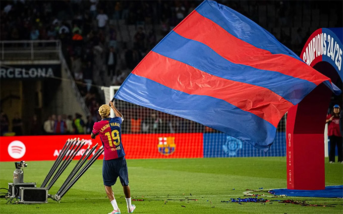 Yamal sẽ là lá cờ đầu giúp Barca thống trị bóng đá châu Âu và Tây Ban Nha?