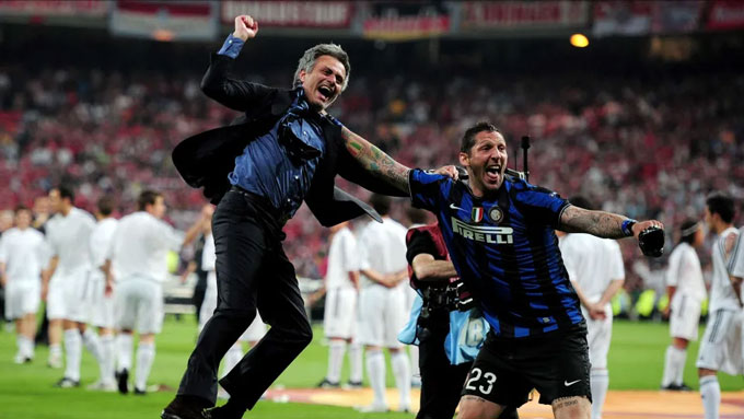 Jose Mourinho đoạt cú ăn ba cùng Inter năm 2010