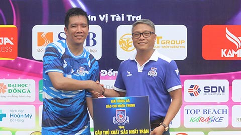 Khởi tranh Giải bóng đá báo chí miền Trung lần thứ XI-2025 Khởi tranh Giải bóng đá báo chí miền Trung lần thứ XI-2025