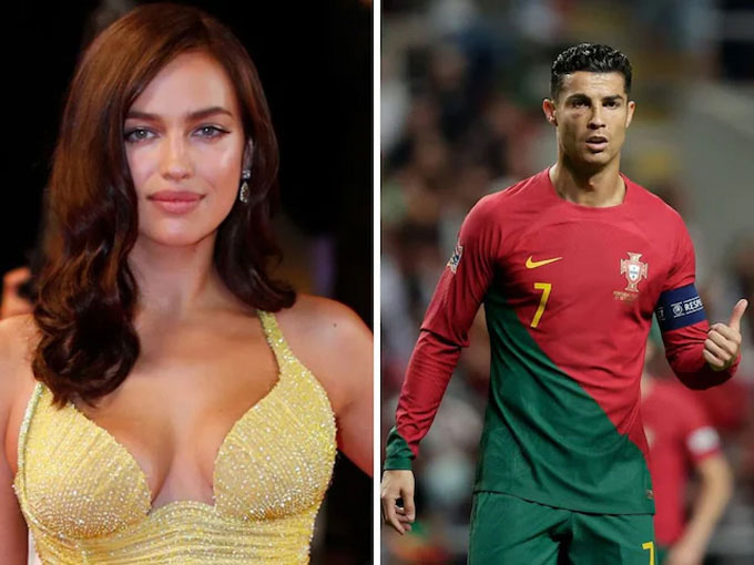  Irina Shayk từng chung sống với Cristiano Ronaldo 