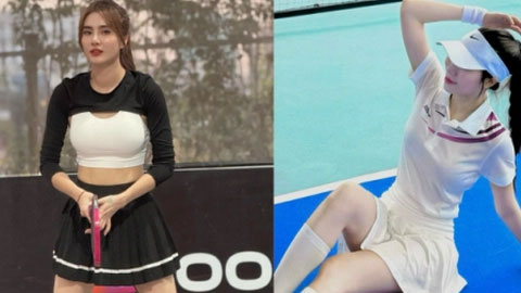 Lê Khánh Chi, em gái Công Vinh rực rỡ trên sân pickleball, thời trang biến ảo Lê Khánh Chi, em gái Công Vinh rực rỡ trên sân pickleball, thời trang biến ảo