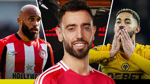 Bruno Fernandes sẽ đá ở đâu khi Mbeumo và Cunha về MU? Bruno Fernandes sẽ đá ở đâu khi Mbeumo và Cunha về MU?