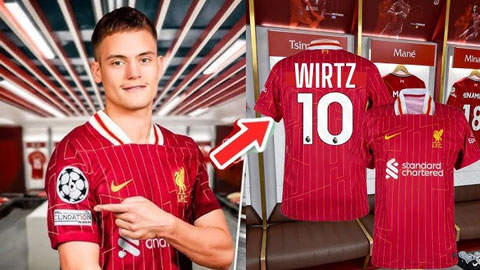 Florian Wirtz yêu cầu số áo huyền thoại tại Liverpool Florian Wirtz yêu cầu số áo huyền thoại tại Liverpool