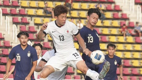 U22 Thái Lan thua sốc đối yếu hơn nhiều bậc