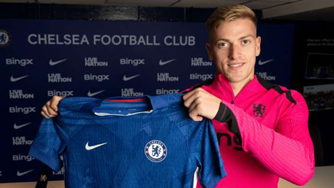 Chelsea ra mắt tân binh Liam Delap với giá 30 triệu bảng Chelsea ra mắt tân binh Liam Delap với giá 30 triệu bảng