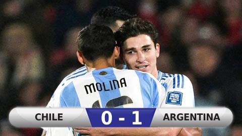 Kết quả Chile 0-1 Argentina: 3 điểm nhọc nhằn Kết quả Chile 0-1 Argentina: 3 điểm nhọc nhằn