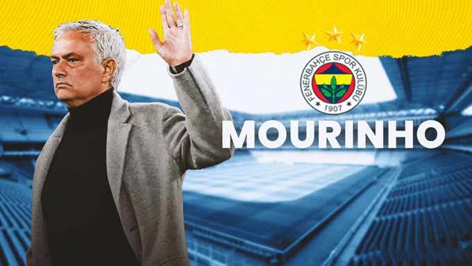 Mourinho đang dẫn dắt Fenerbahce