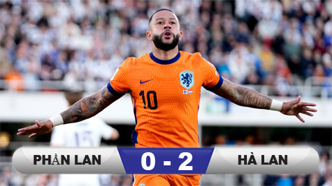 Kết quả Phần Lan 0-2 Hà Lan: Khởi đầu thuận lợi Kết quả Phần Lan 0-2 Hà Lan: Khởi đầu thuận lợi