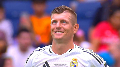 Toni Kroos tỏa sáng trong ngày trở lại khoác áo Real Madrid Toni Kroos tỏa sáng trong ngày trở lại khoác áo Real Madrid