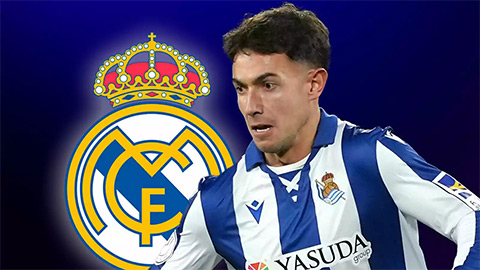 Real Madrid 'cướp' Zubimendi từ tay Arsenal Real Madrid 'cướp' Zubimendi từ tay Arsenal