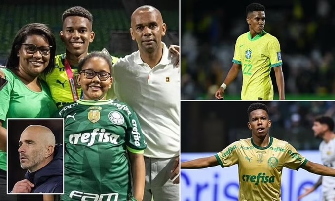 Estevao là "tài sản" quý giá của Palmeiras và ĐT Brazil.