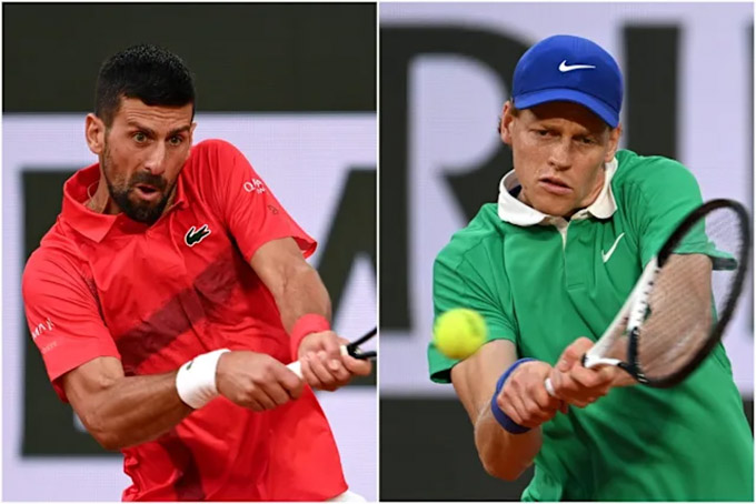Không chỉ là đối thủ, Djokovic còn giúp Sinner cải thiện điểm yếu, trở thành tay vợt số 1 thế giới