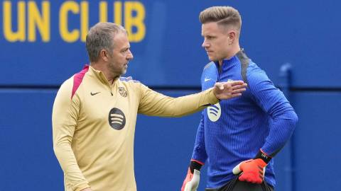 Ter Stegen không có 'cửa' ở lại Barca của Flick Ter Stegen không có 'cửa' ở lại Barca của Flick