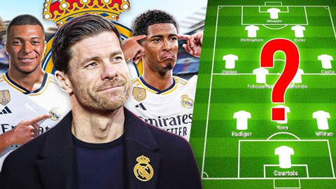 Xabi Alonso đã chọn được đội hình xuất phát cho Real Madrid mùa tới Xabi Alonso đã chọn được đội hình xuất phát cho Real Madrid mùa tới