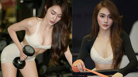 Gymer Phương Linh khoe vẻ đẹp hình thể khiến cánh mày râu tan chảy Gymer Phương Linh khoe vẻ đẹp hình thể khiến cánh mày râu tan chảy