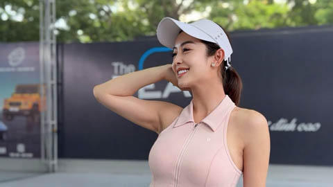 Hoa hậu Jennifer Phạm kể chuyện bỏ golf yêu pickleball Hoa hậu Jennifer Phạm kể chuyện bỏ golf yêu pickleball