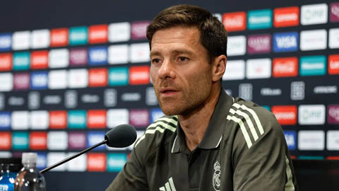 Xabi Alonso: 'Real Madrid luôn là ứng viên vô địch ở mọi giải đấu' Xabi Alonso: 'Real Madrid luôn là ứng viên vô địch ở mọi giải đấu'