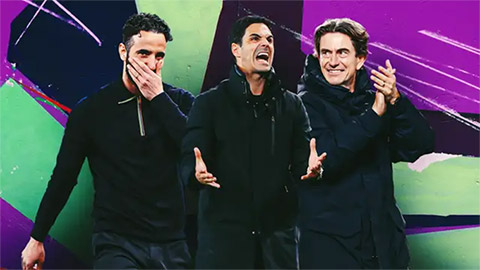 Khởi đầu ác mộng cho cả Mikel Arteta và Ruben Amorim Khởi đầu ác mộng cho cả Mikel Arteta và Ruben Amorim