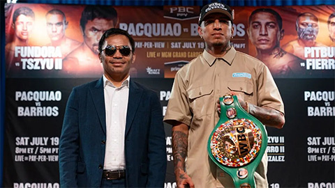 Manny Pacquiao tái xuất với trận đấu lịch sử Manny Pacquiao tái xuất với trận đấu lịch sử