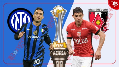 Nhận định bóng đá Inter vs Urawa Red Diamonds, 02h00 ngày 22/6: Inter thể hiện sức mạnh Nhận định bóng đá Inter vs Urawa Red Diamonds, 02h00 ngày 22/6: Inter thể hiện sức mạnh