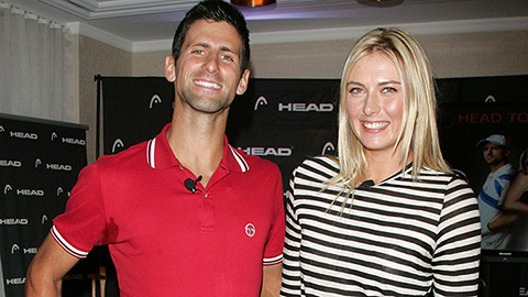 Thâm cung bí sử tennis: Novak Djokovic đưa Maria Sharapova đi ăn tối sau một vụ cá cược 'khó đỡ' Thâm cung bí sử tennis: Novak Djokovic đưa Maria Sharapova đi ăn tối sau một vụ cá cược 'khó đỡ'