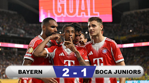 Kết quả Bayern Munich 2-1 Boca Juniors: Bayern vào vòng 1/8 Kết quả Bayern Munich 2-1 Boca Juniors: Bayern vào vòng 1/8
